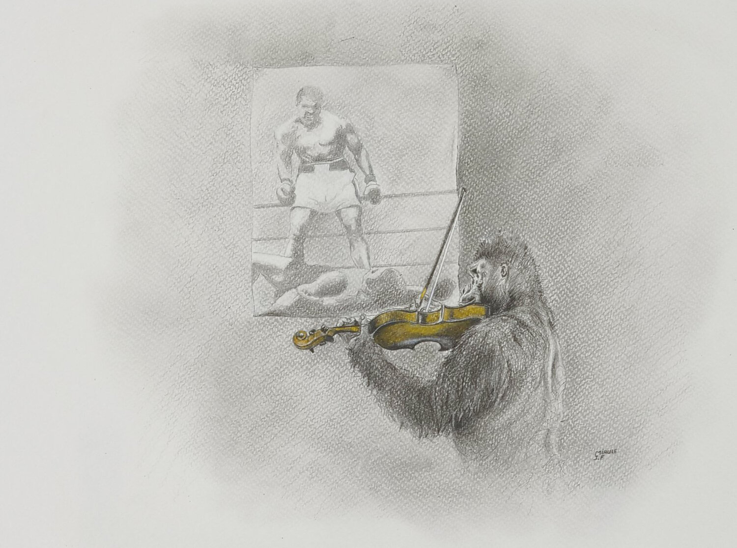 Limited Print Edition "King Kool 51" Jean-Francois Miaule Zeichnungen zu verkaufen