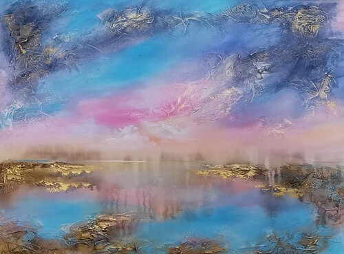 "Breath of Love" di Vera Hoi, Pittura in vendita su Singulart