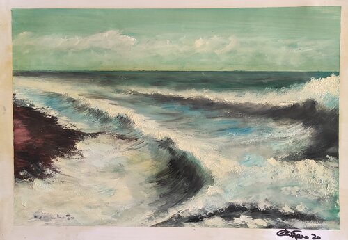 Tramontana di Enzo Martano, Opera su carta in vendita su Singulart