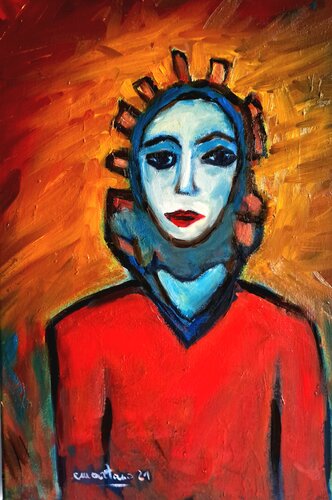 Pensiero solitario by Enzo Martano, 絵画 for Sale on Singulart