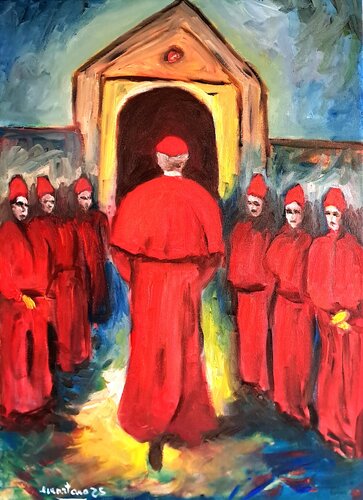 La soglia del silenzio von Enzo Martano, Malerei kaufen auf Singulart