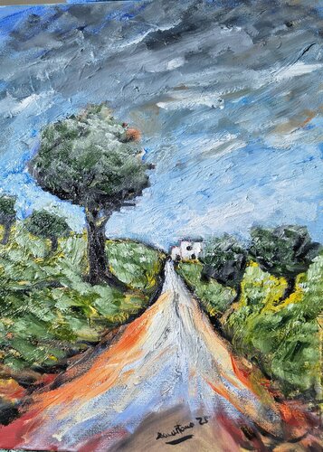 Vento d'azzurro van Enzo Martano, Schilderij te koop op Singulart