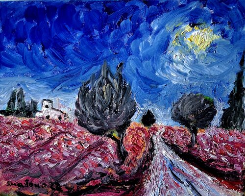 Sogno di campagna de Enzo Martano, Pintura a la venta en Singulart