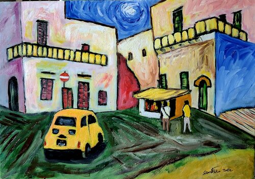 Luce d'Idrusa by Enzo Martano, 회화 for Sale on Singulart