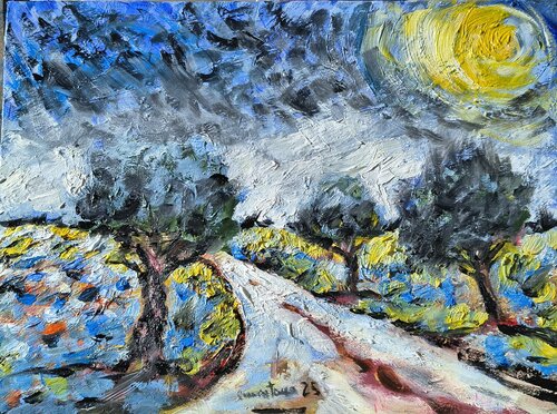 Meriggio d'estate van Enzo Martano, Schilderij te koop op Singulart