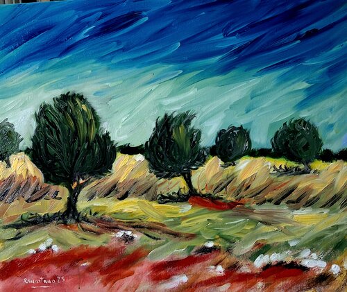 Vento rosso van Enzo Martano, Schilderij te koop op Singulart