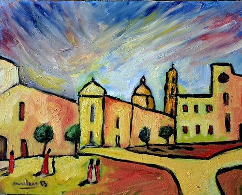 Visione meridiana by Enzo Martano, Painting for Sale on Singulart