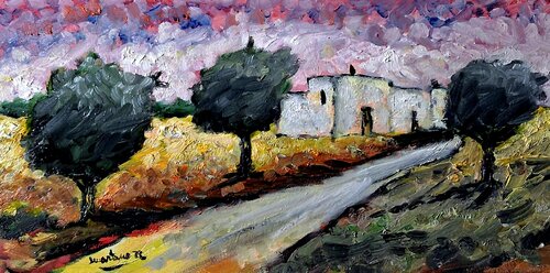 Luce d'Alba di Enzo Martano, Pittura in vendita su Singulart