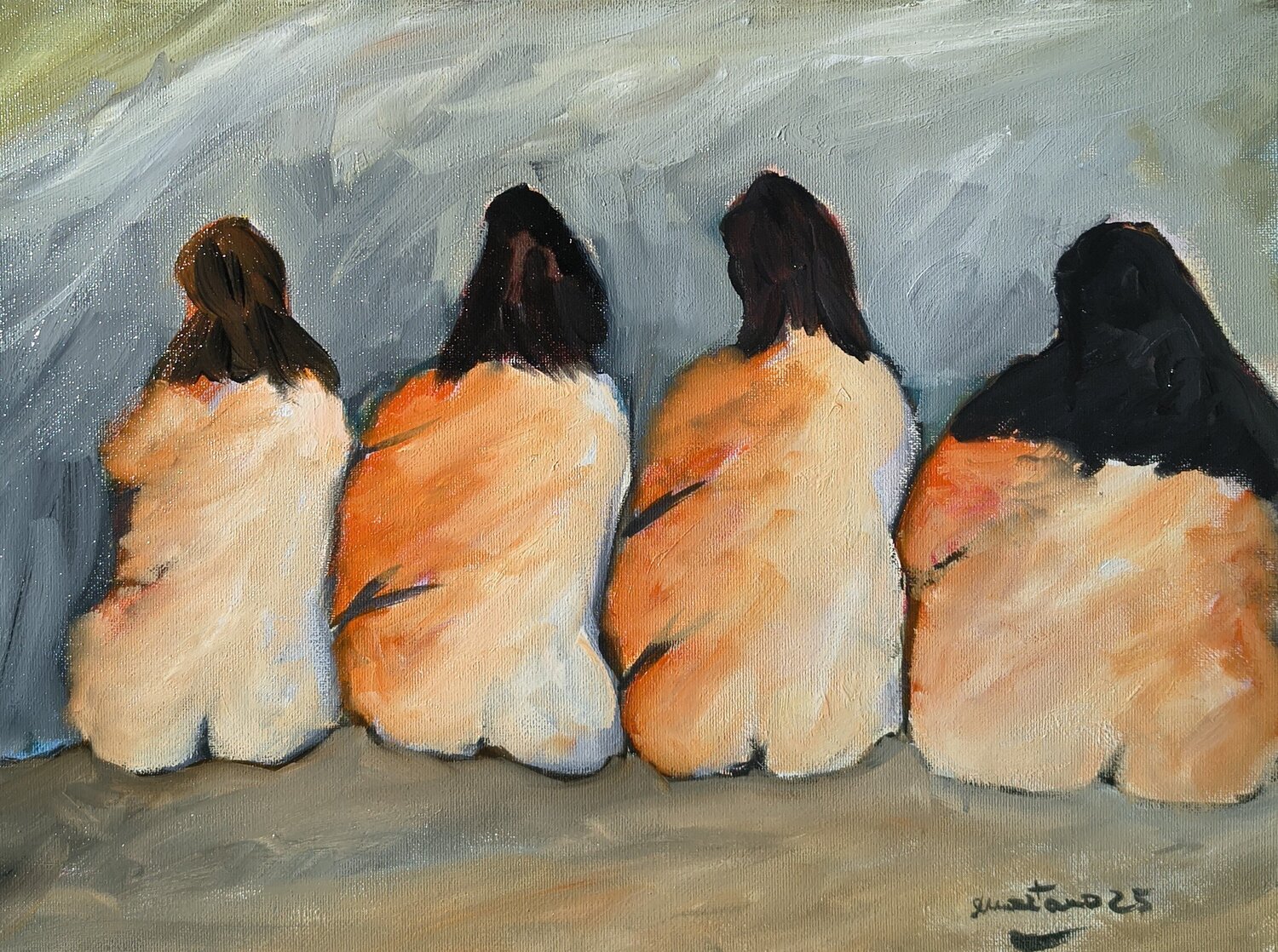 Legami silenziosi Enzo Martano Peinture originale à vendre