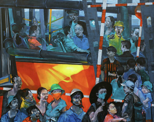 Hot Spot by Trung Luong, Painting for Sale on Singulart