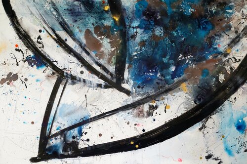 Frozen Fuzz van Saja Davíðsdóttir, Schilderij te koop op Singulart