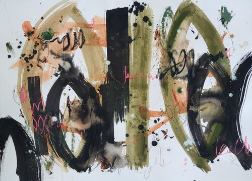 Olive trees van Saja Davíðsdóttir, Schilderij te koop op Singulart