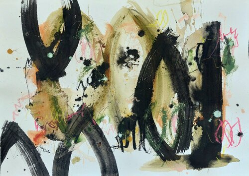 Olive trees II van Saja Davíðsdóttir, Schilderij te koop op Singulart
