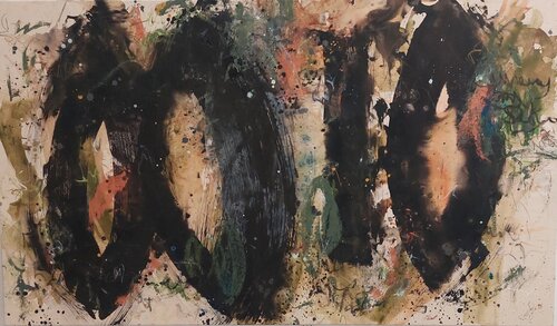 Olives in the park van Saja Davíðsdóttir, Schilderij te koop op Singulart