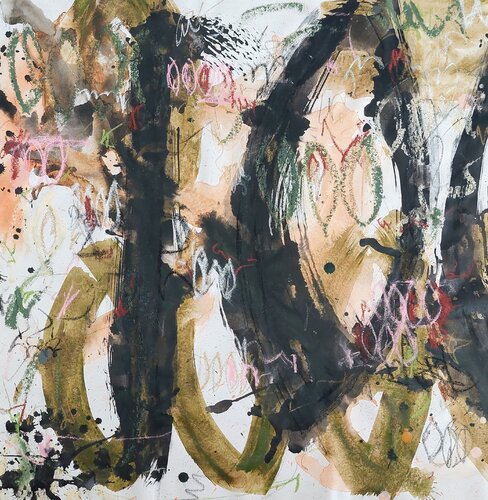 Marble and olives van Saja Davíðsdóttir, Schilderij te koop op Singulart