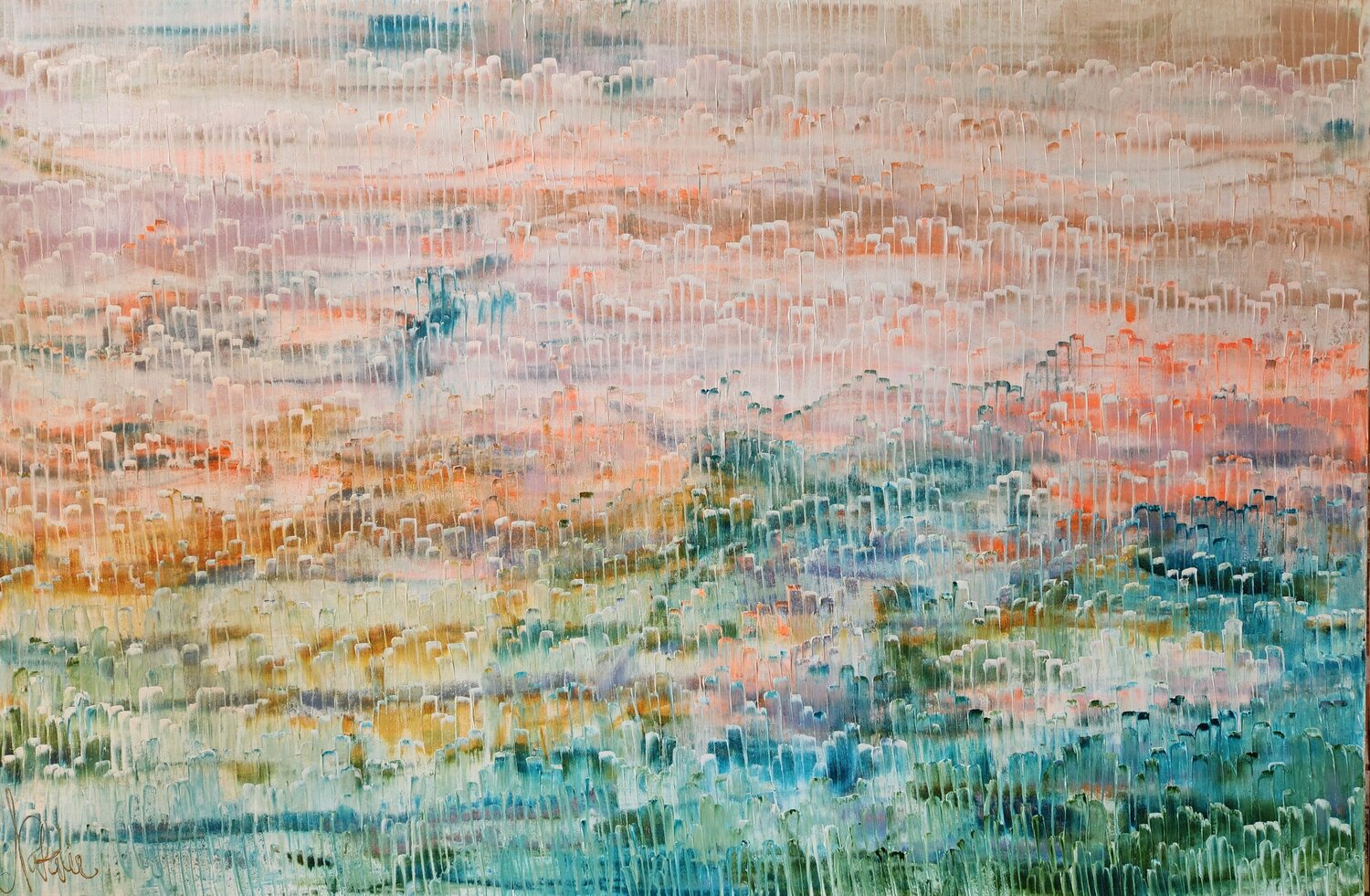 There Must Have Been An Angel By My Side by Natalie Uhrik (2023) Painting Acrylic on Canvas There Must Have Been An Angel By My Side by Natalie Uhrik (2023) Painting Acrylic on Canvas