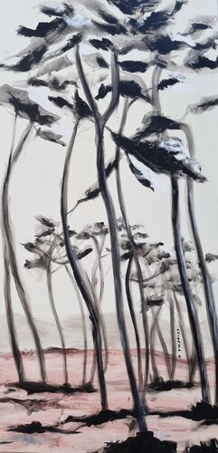 Le craquement des tes pas / Senteurs suaves des pins de Kaithya Huc, Pintura a la venta en Singulart