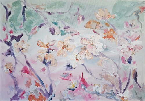 Flore Flora Florae van Kaithya Huc, Schilderij te koop op Singulart