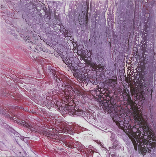 Pink overflow. Abstraction. di Svetlana Saratova, Pittura in vendita su Singulart