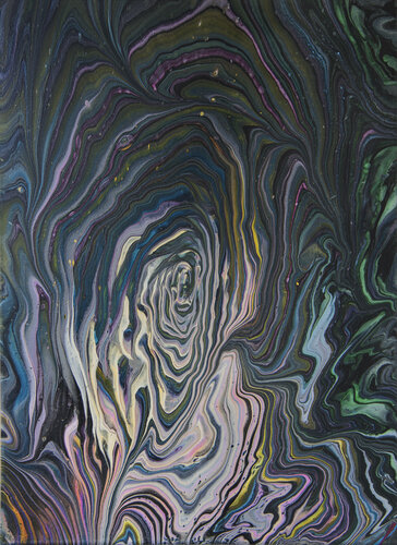 Forest fairy tale. Abstraction. van Svetlana Saratova, Schilderij te koop op Singulart