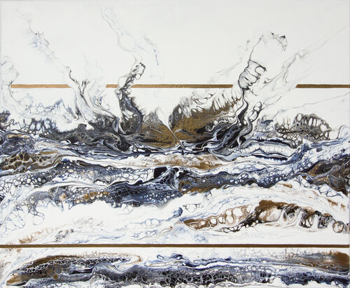 Abstract wave von Svetlana Saratova, Malerei kaufen auf Singulart