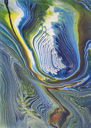 View of planet earth-7 von Svetlana Saratova, Malerei kaufen auf Singulart