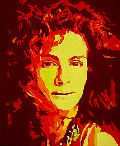 Julia Roberts by Svetlana Saratova, Painting for Sale on Singulart