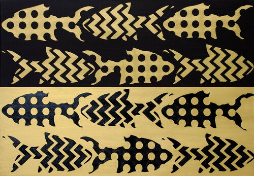 Goldfish. Diptych Svetlana Saratova