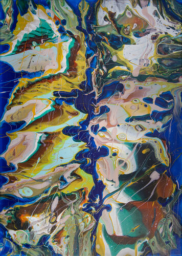Emotion, abstraction, acrylic di Svetlana Saratova, Pittura in vendita su Singulart