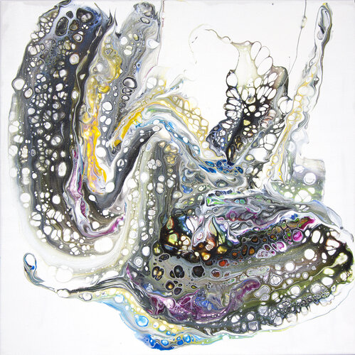Butterfly. Abstraction. par Svetlana Saratova, Peinture en vente sur Singulart