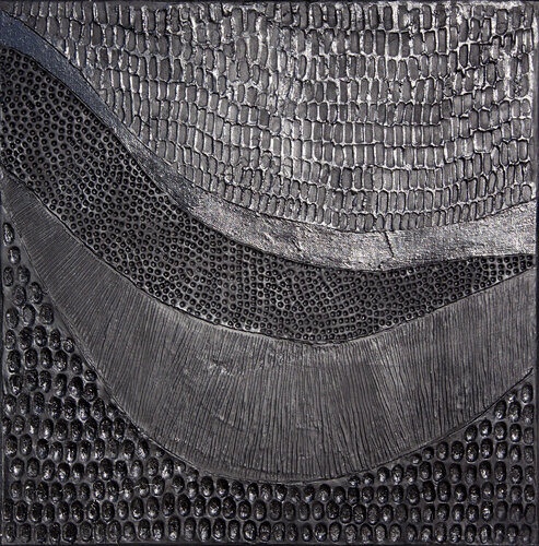 Black chic. Abstraction von Svetlana Saratova, Malerei kaufen auf Singulart