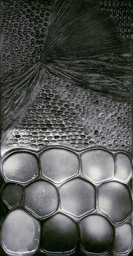 Abstract. Black and steel. 3D par Svetlana Saratova, Autres supports en vente sur Singulart