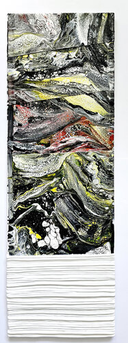 Layer Shift. Abstraction di Svetlana Saratova, Pittura in vendita su Singulart