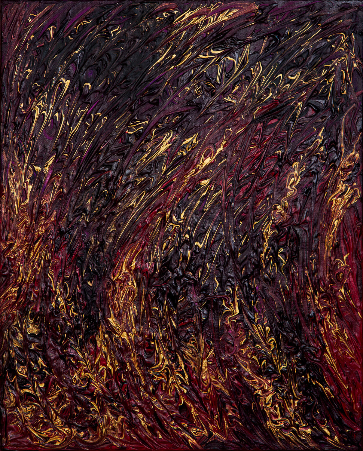 Fire. Abstraction. Svetlana Saratova