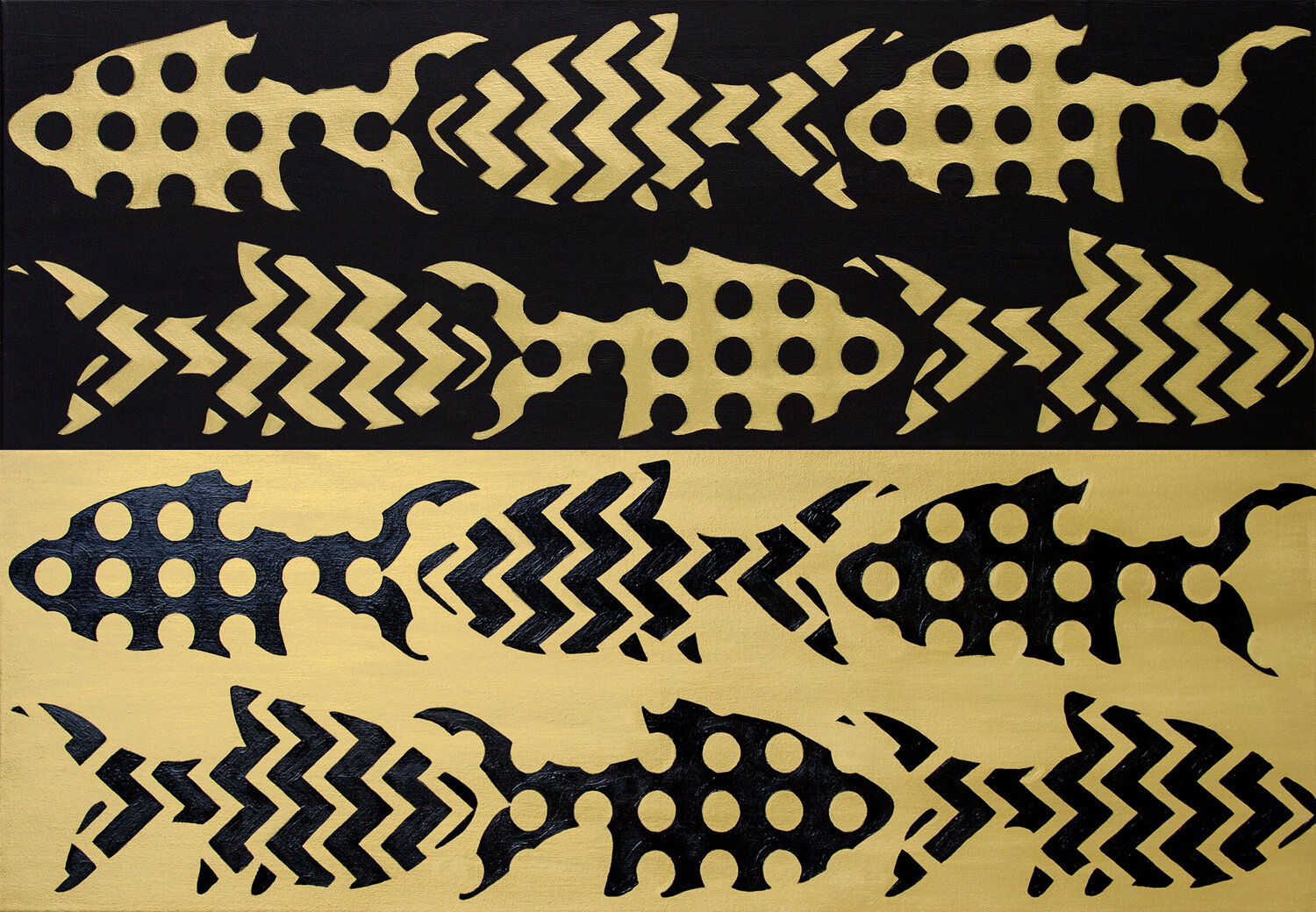 Goldfish. Diptych Svetlana Saratova