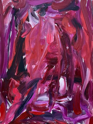 Redv Night Heart by Pablo Contrisciani, 회화 for Sale on Singulart