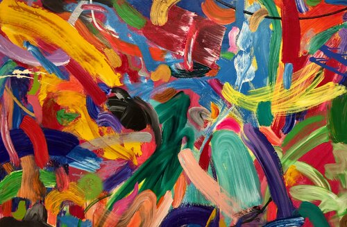 Connection bet Mind and Soul von Pablo Contrisciani, Malerei kaufen auf Singulart