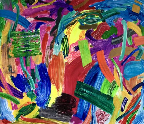 Hidden Emotions Out van Pablo Contrisciani, Schilderij te koop op Singulart