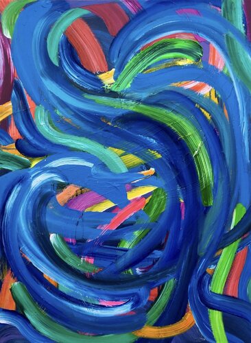 Virtues"s Net di Pablo Contrisciani, Pittura in vendita su Singulart