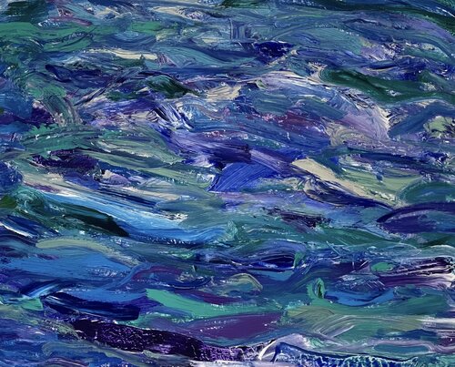 The Sea and Me are One van Pablo Contrisciani, Schilderij te koop op Singulart