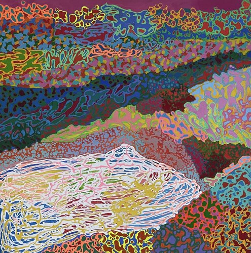 The Withe Lake von Pablo Contrisciani, Malerei kaufen auf Singulart