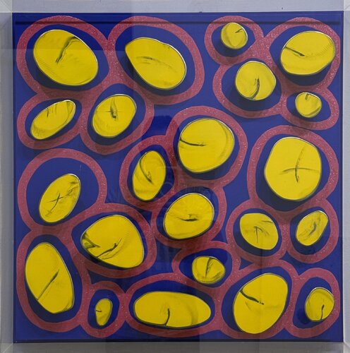 Tridimensional Ying yang di Pablo Contrisciani, Pittura in vendita su Singulart