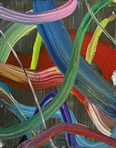 Shining light on the darkness di Pablo Contrisciani, Pittura in vendita su Singulart