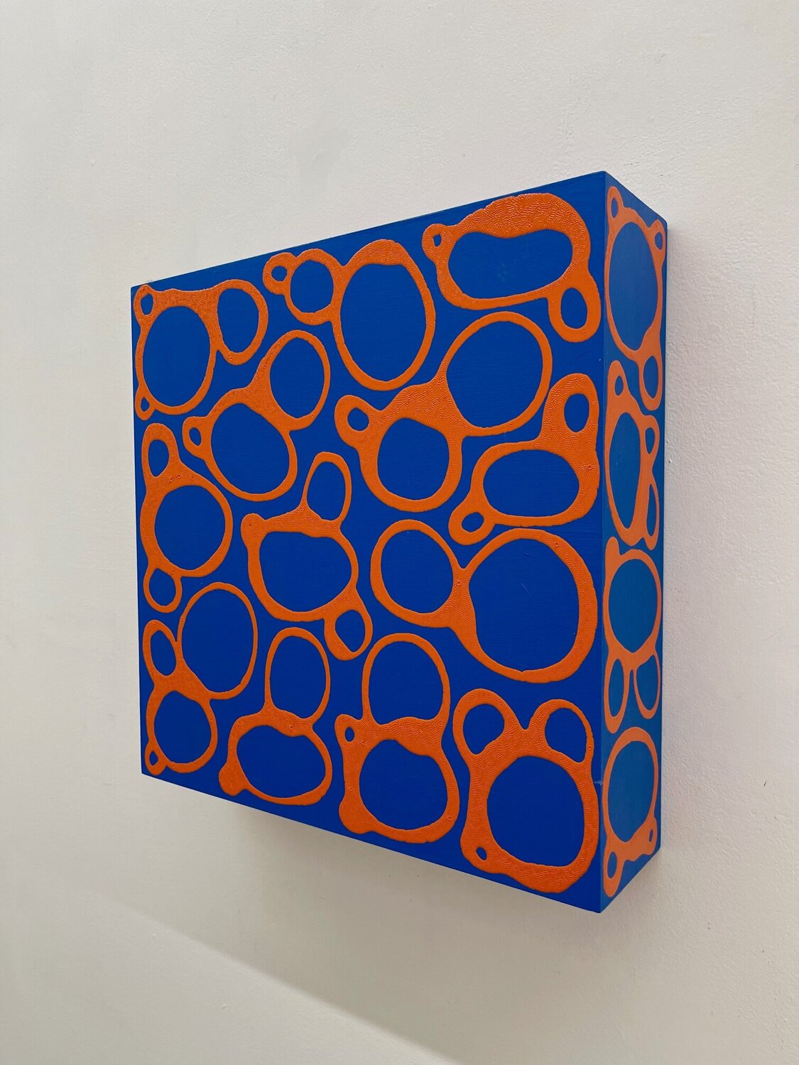YING YANG Blue & Orange Pablo Contrisciani