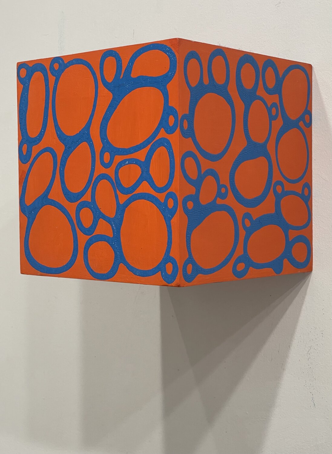 YING YANG  Orange & Blue (Square Box) Pablo Contrisciani