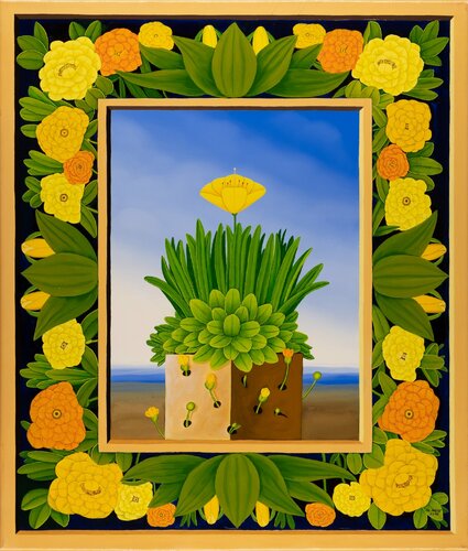 Die Siegerblüte by Siegbert Hahn, Painting for Sale on Singulart