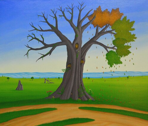 Das Alter par Siegbert Hahn, Peinture en vente sur Singulart