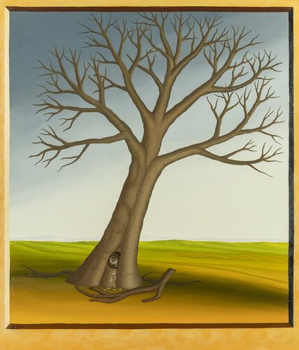 Der letzte Baum by Siegbert Hahn, Painting for Sale on Singulart