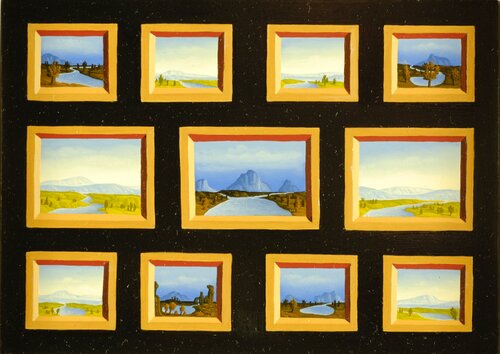 An den Wassern der Lethe van Siegbert Hahn, Schilderij te koop op Singulart