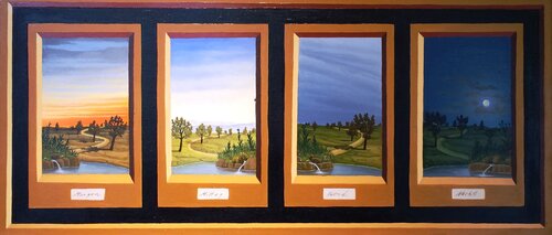 Die vier Tageszeiten Siegbert Hahn